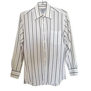 Yves Saint Laurent Striped Button Up Shirt